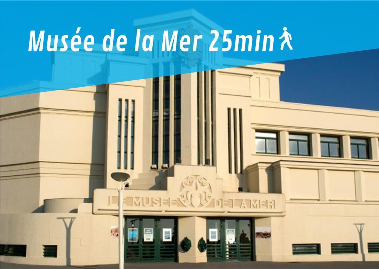 Lalanne Btz, Duplex Jardinet Pres De La Plage Biarritz Buitenkant foto